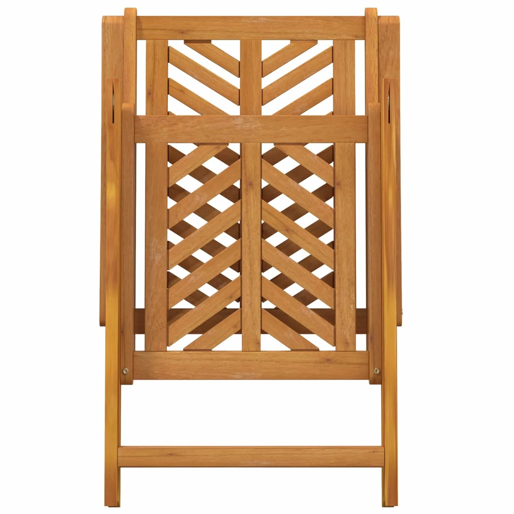 Sedia da Giardino 4 pcs Marrone 57 x 72 x 109 cm 3154134