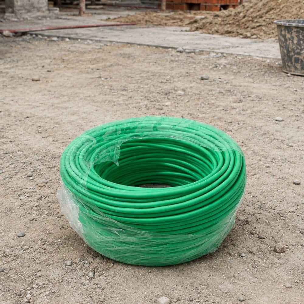 Cavo videocitofonico 2x0,50 mm² twistato non schermato lszh verde