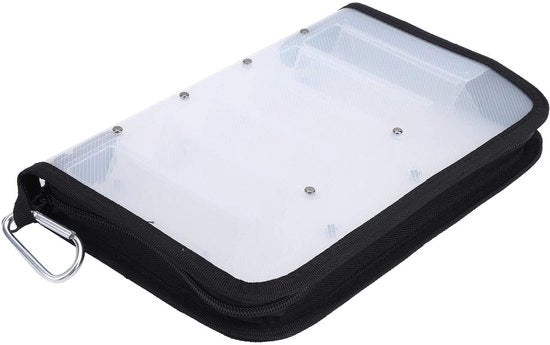 Borsa impermeabile a 12 compartimenti - progettata a doppio strato - dimensioni 28x18x4cm