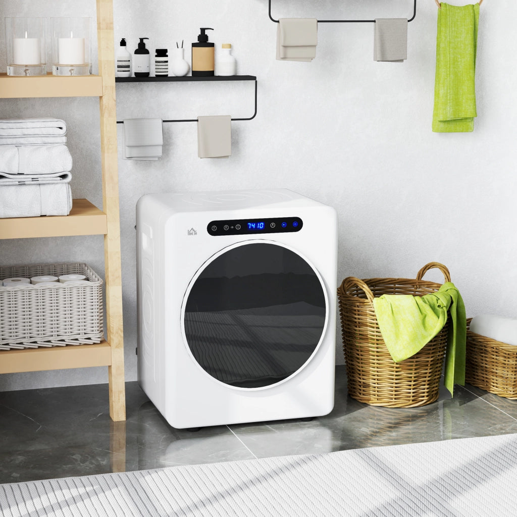 Asciugatrice a evacuazione ¨C zephmum ¨C Bianco Acciaio Inox 1000W 3kg