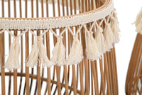 Set 2 Cestoni Fuji Ø 47x39,5-34x36,5 cm in Rattan