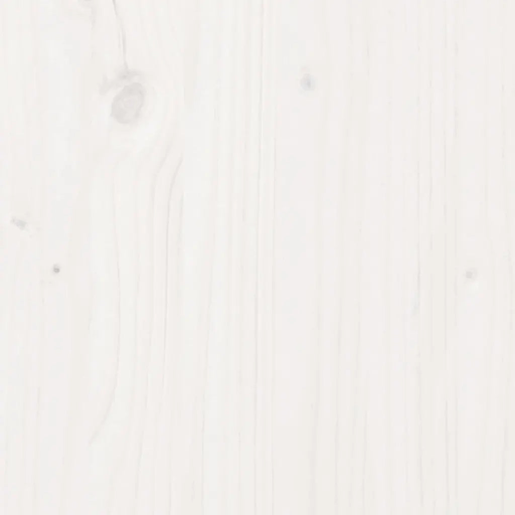 Testiera-Testata-Testiera Decorativa Bianca 150 cm in Legno Massello di Pino