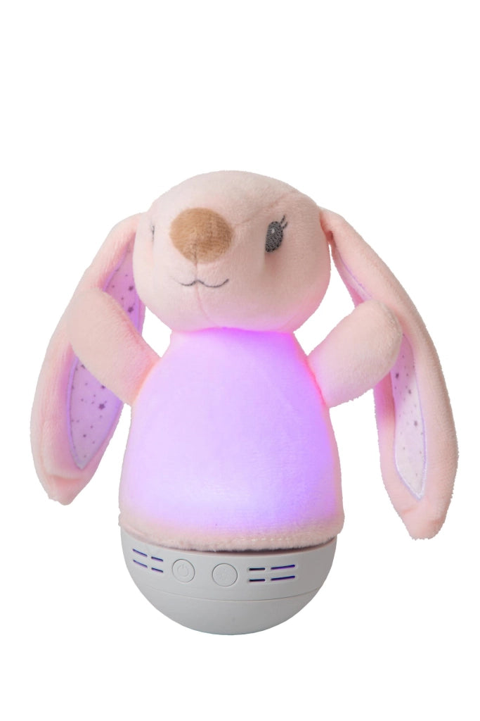 Lampada notturna bambini LED rosa con musica DOLLY