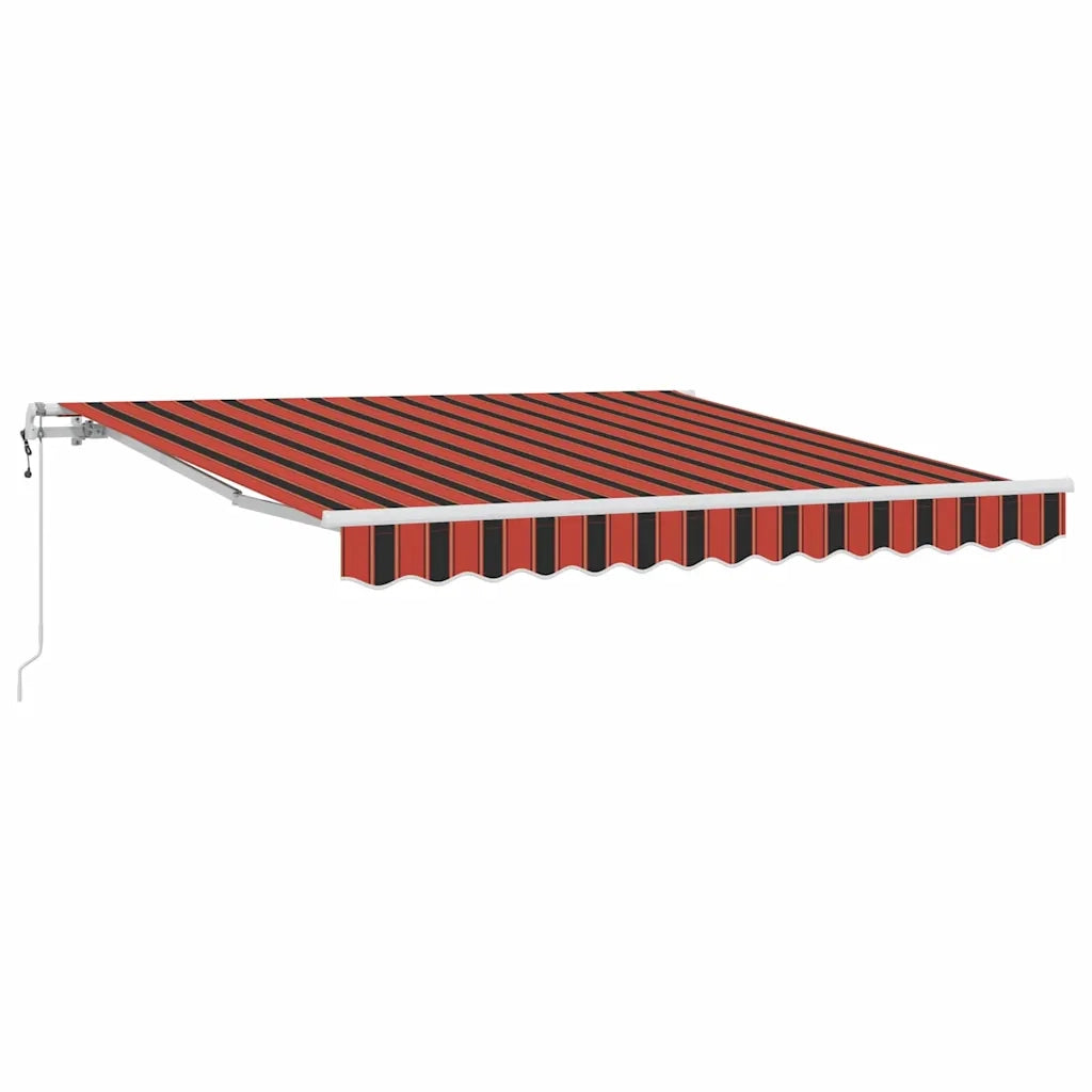 Tettuccio Elettrico Retrattile arancione e marrone 300 x 250 cm CFW7142425