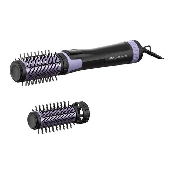 Rowenta CF9527F0 Brush Activ Spazzola ad aria calda 1000W Ionica Ceramica 3 velocita' 2 spazzole colore Nero Viola