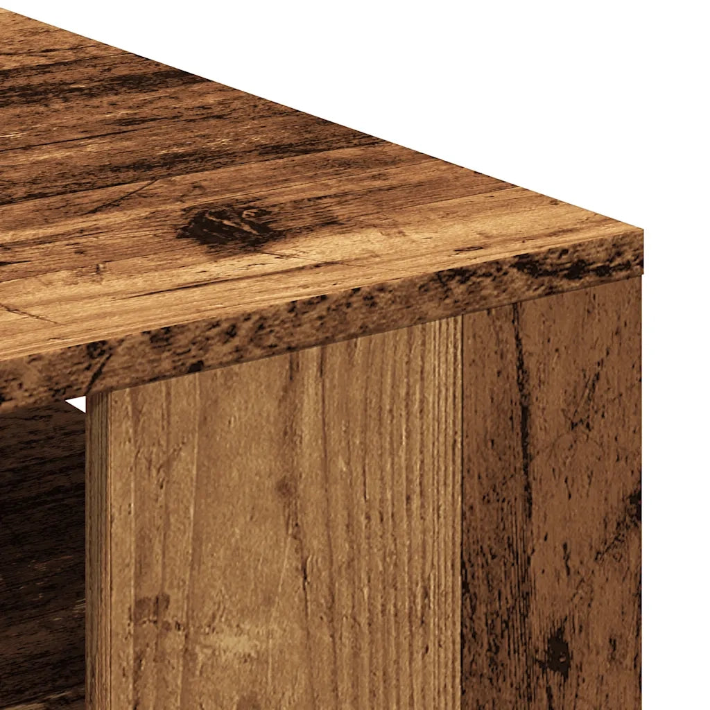 vidaXL Tavolino da Salotto Legno Antico 55x55x42 cm Legno Multistrato