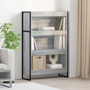 Armadio per Libri Grigio Sonoma 80 x 30 x 121 cm 886417
