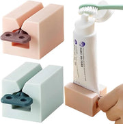 Spremiflussi per tubi rotolanti - 2 pezzi - Dispensatore e contenitore in plastica per bagno e cucina