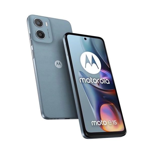 Motorola moto e15 16,9 cm (6.67") doppia sim android 14 go edition 4g usb tipo-c 2 gb 64 gb 5200 mah blu - PB6S0000SE