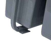 Pattumiera Differenziata 3 Contenitori 48x34,2x41,8 cm 40lt per Mobili Grigio