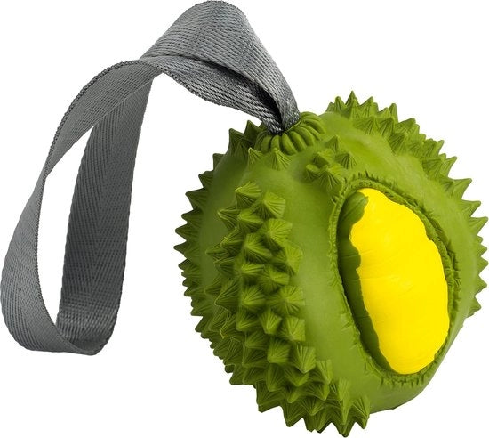 Giocattolo per cani, lanciatore di palline, katapult e gioco di lancio con corda, estremamente robusto, indestructibile, nascondino per cibo, giocattolo per cani, per abilità, intelligenza e occupazione, gioco di lancio