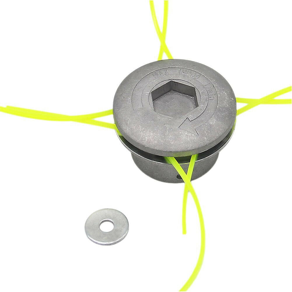 Testina in Alluminio Universale Per Decespugliatore Tosaerba Tagliaerba 4 FILI
