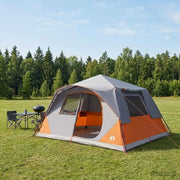 Tenda Istantanea Grigio e arancione 365 x 280 x 200 cm 42028705