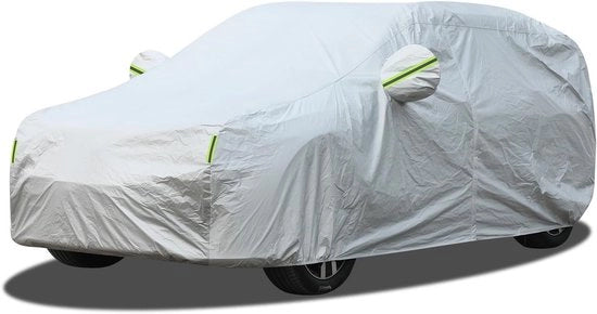 Hoes universale per auto - impermeabile, protezione UV - argento