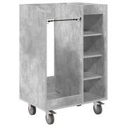 Armadio per Golf con ruota Grigio cemento 65 x 45 x 98 cm CFW1917534