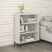 Credenza-Buffet-Armadio da cucina Grigio Sonoma 69,5x32,5x90 cm in Legno Multistrato 157685