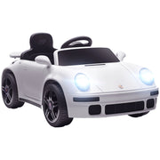 Auto elettrica per bambini ¨C zephmum ¨C Bianco 103x55x44 cm