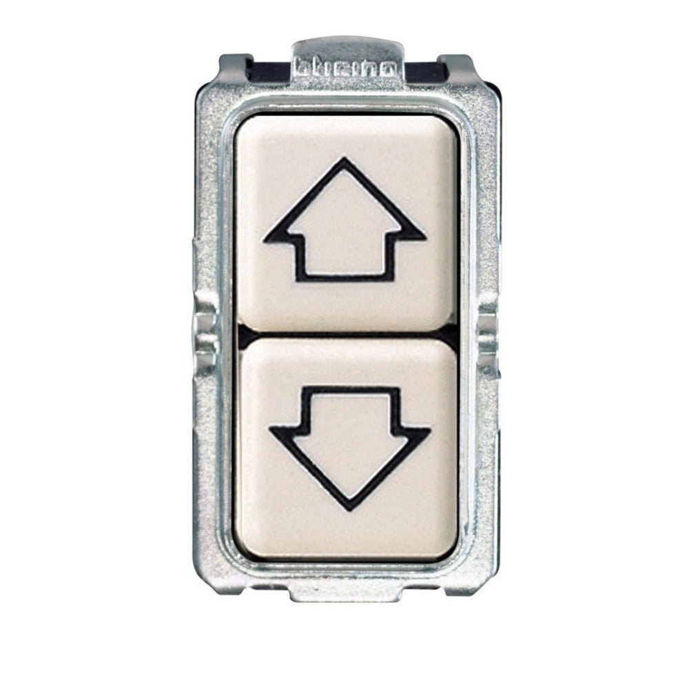 Trade Shop - Serie Magic Compatibile Interruttori Bipolari Unipolari Prese Compatibili Moduli -     Saliscendi