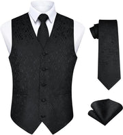 Set di giacca e pantaloni con colletto e tasca per uomo con motivi Paisley, adatto per matrimoni e feste di lavoro, dimensioni XS-6XL
