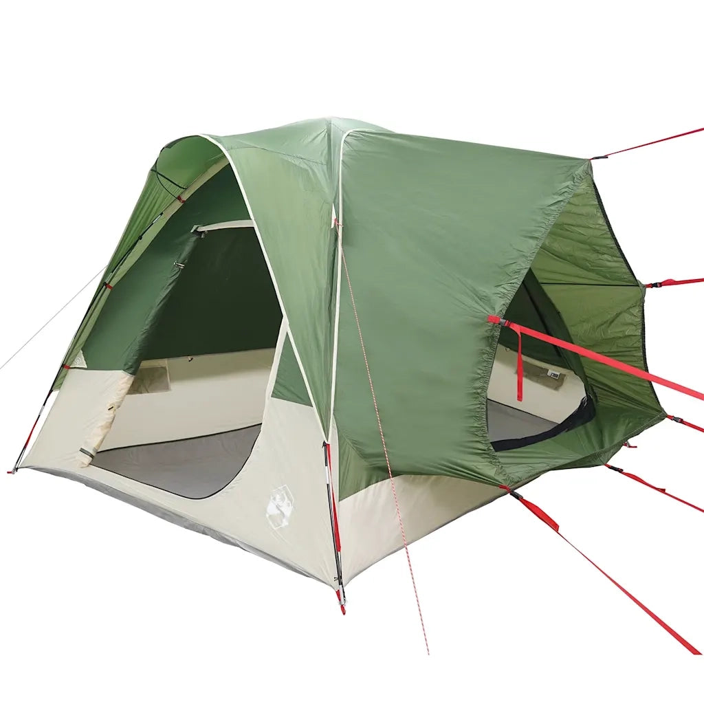 Tenda da Campeggio per Auto per 4 Persone-Tenda per Famiglie Verde Impermeabile 808993