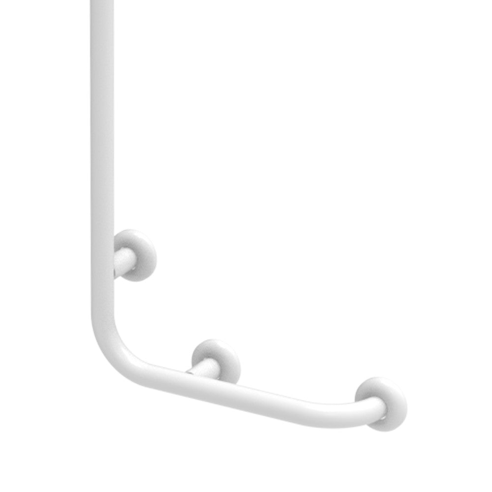 Maniglia inox con porta doccino