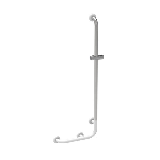 Maniglia inox e saliscendi goman 40x120 cm