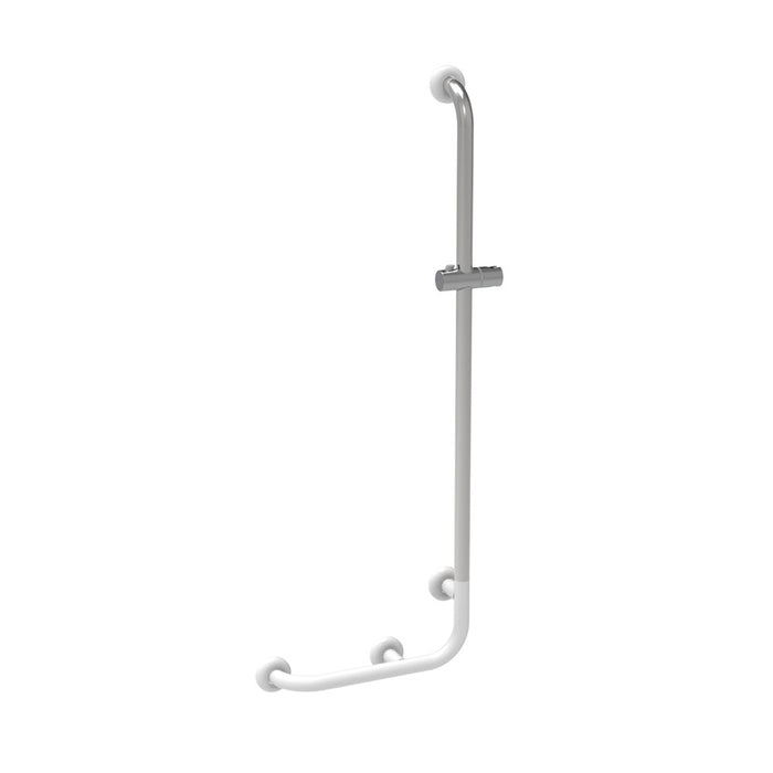 Maniglia inox e saliscendi goman 40x120 cm