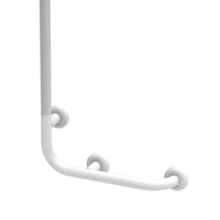 Maniglia inox e saliscendi goman 40x120 cm