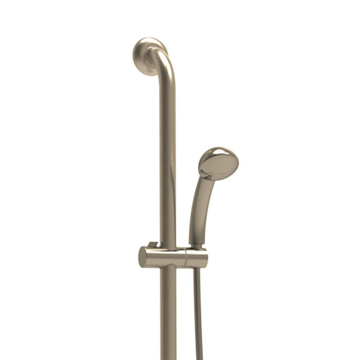 Goman maniglia angolare e verticale inox satinato