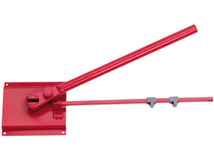 piastra piegastaffe con manico cm. 21x19 cod:ferx.vit53432