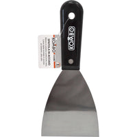 Spatola in acciaio con manico antiscivolo 9CM