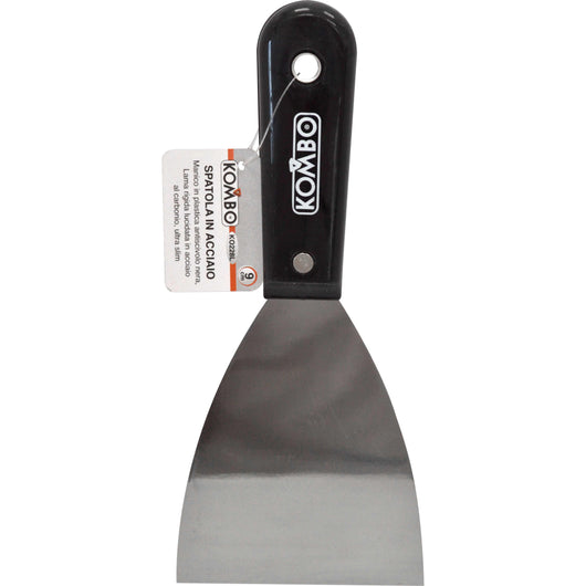 Spatola in acciaio con manico antiscivolo 9CM