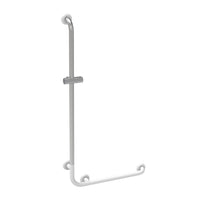 Goman maniglia inox con saliscendi 60x120 cm senza doccino