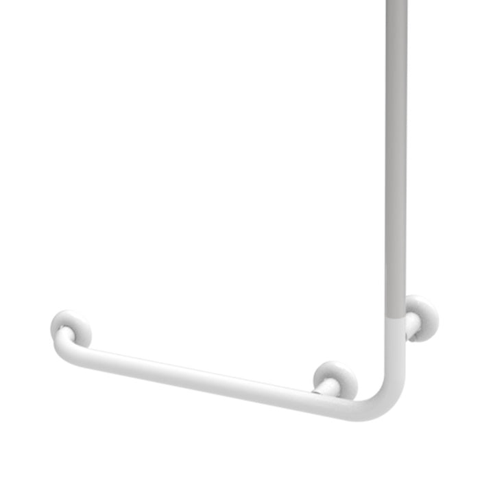 Goman maniglia inox con saliscendi 60x120 cm senza doccino