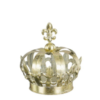 CORONA DECORATIVA ORO D16X18CM EDELMAN