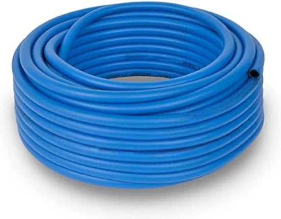 Compressore slang - Larghezza interna 6 mm x 11 mm (interna x esterna)/30m blu