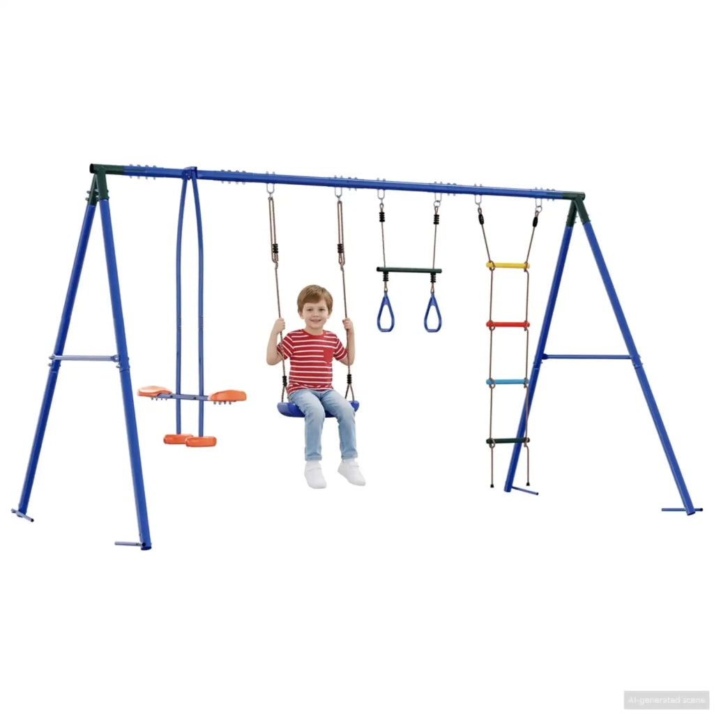 Set di Altalene per Esterni Multicolore 330 x 185 x 185 cm 3429832
