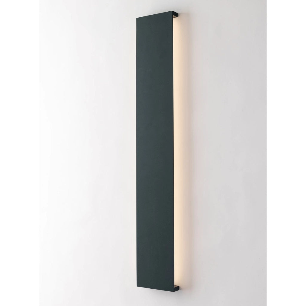 APPLIQUE BIEMISSIONE LED RIBBON ANTRACITE 20W 2600LM 4000K IP65 11,5X2,6X72CM