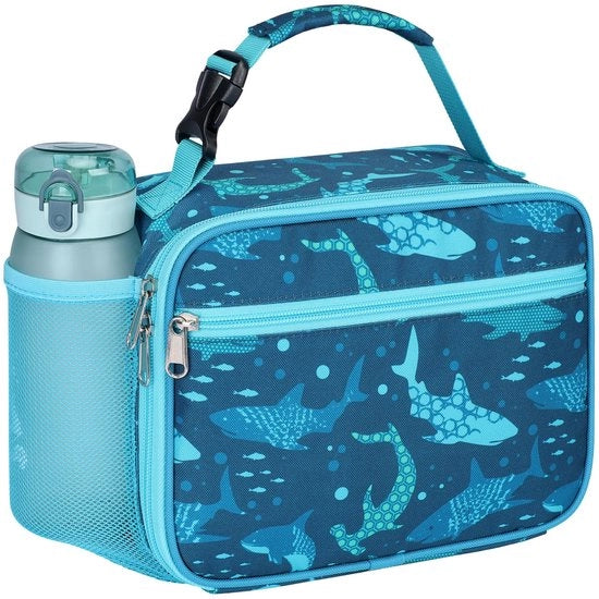 Isolata Koeltas per Bambini - Grande Tasca per Pic-nic per Bambini con Contenitore per Biberon, Lekvrija Tasca per Pic-nic per Bambini, Blu