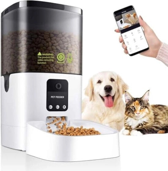 Dispensatore di Fieno Automatico - Dispensatore di Fieno - Dispensatore di Fieno per Gatti - Ciotola di Cibo Automatica