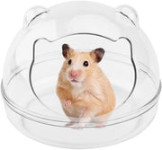 Contenitore per Bagno di Sabbia per Piccoli Animali da Compagnia - Transparente