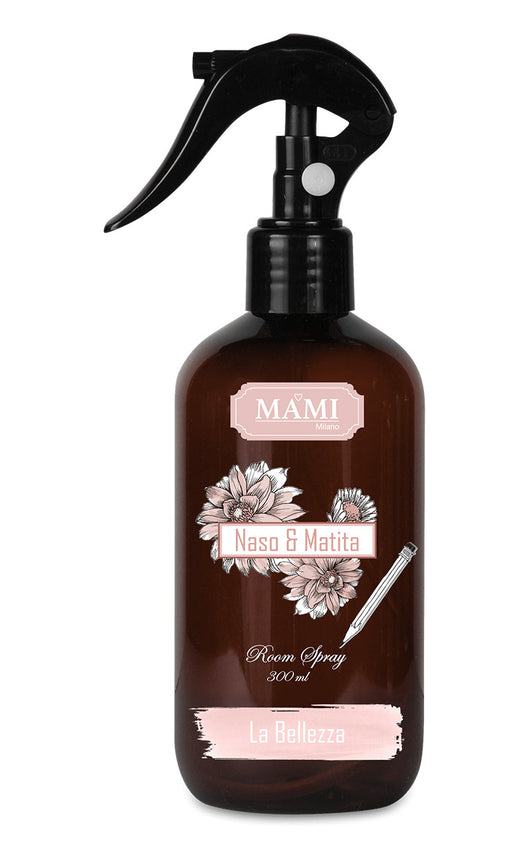 Spray per Ambiente Mami Milano Erogatore Profumo a Spruzzo Casa Bagno 300 ml Fragranza: Bellezza