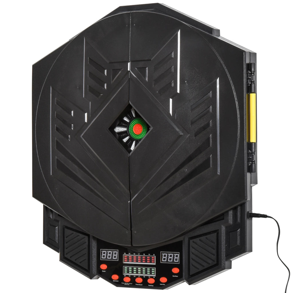 Dartboard Elettronico con Voce LED e 12 Freccette ¨C zephmum ¨C 27 Giochi 216 Varianti per 8 Giocatori