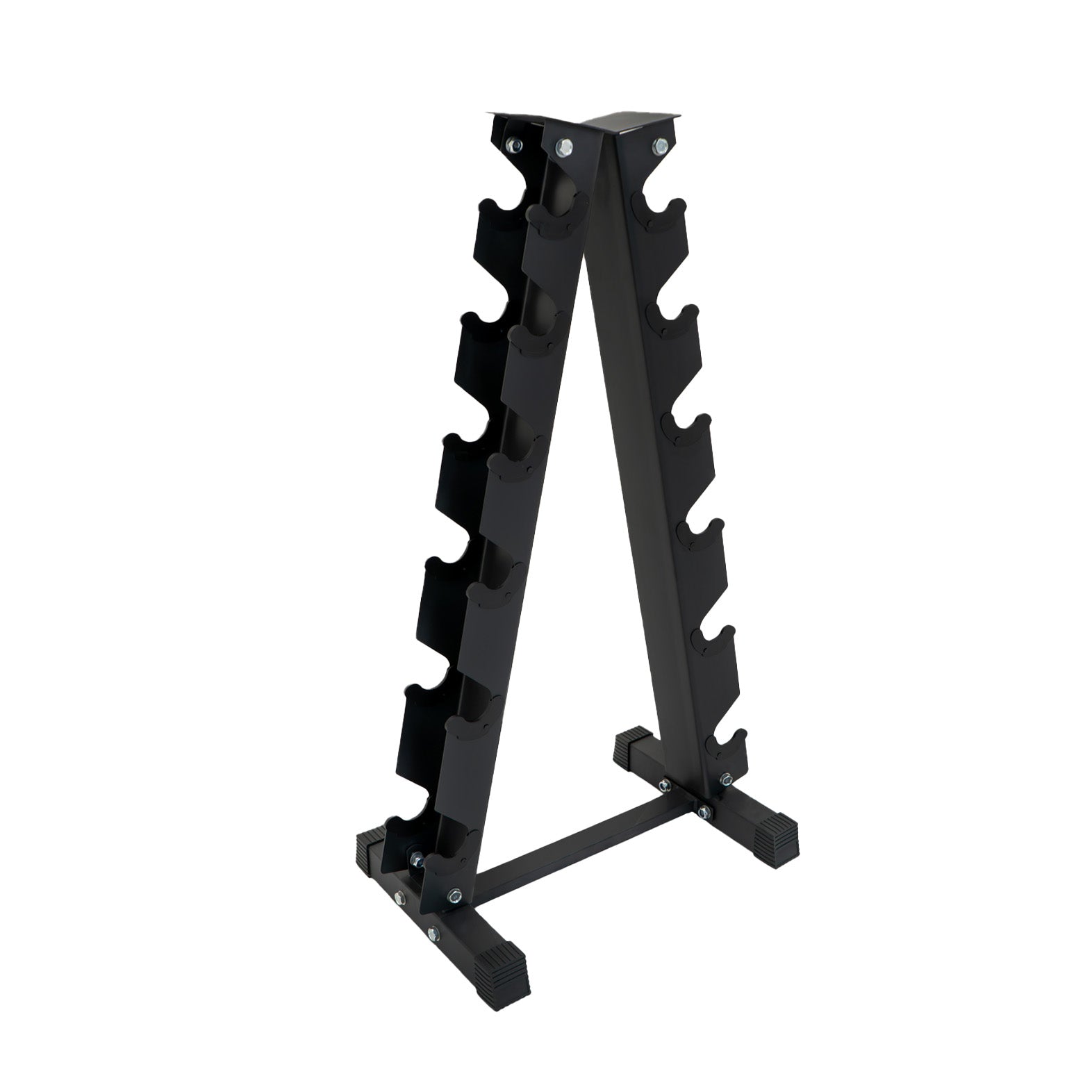 Set di manubri in neoprene 4-10kg con supporto a 6 livelli per allenamento