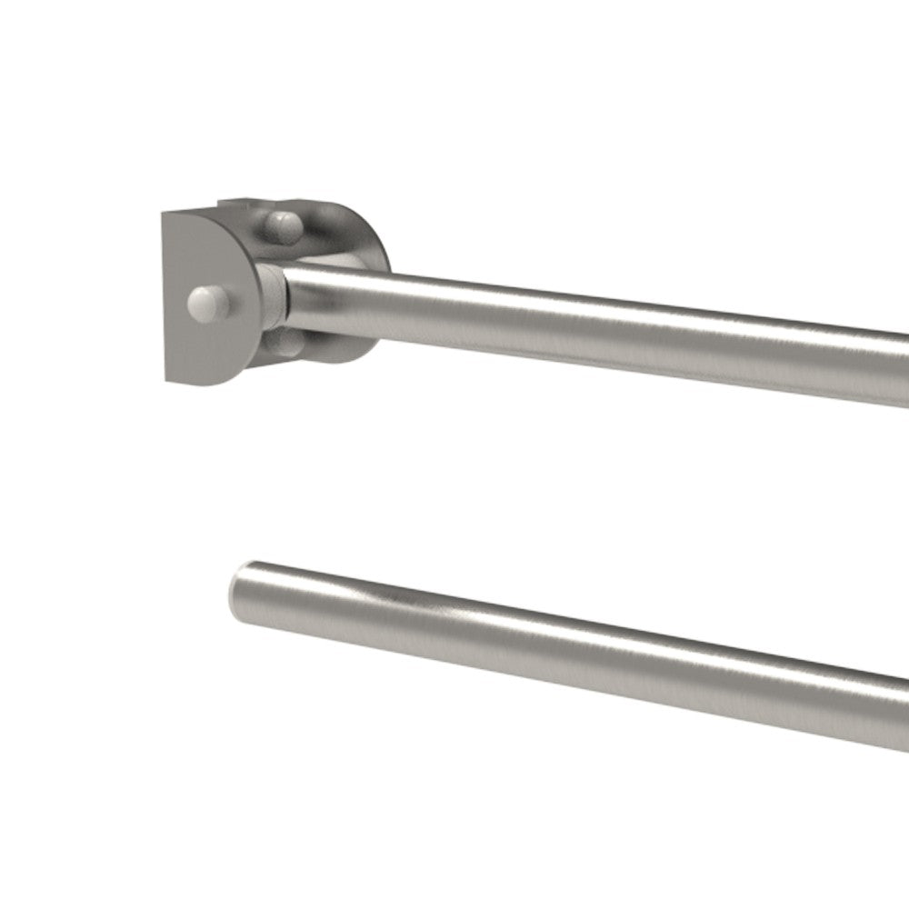 Barra maniglione ribaltabile cm 80 inox satinato