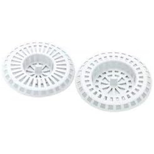 Griglia fermadetriti bianca pvc per piletta lavello ext.80 int.3