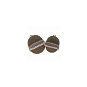Portalettere cordi 1-2 kent marrone ovale cm22x9h27
