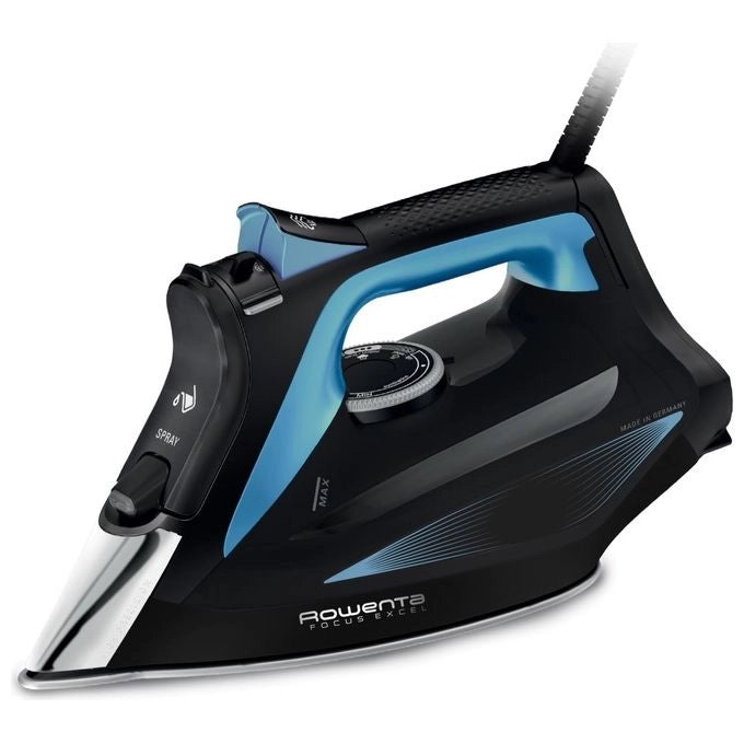 Rowenta DW5310 Ferro a vapore Piastra solare Microsteam 400 HD Laser 2700 W Nero, Blu
