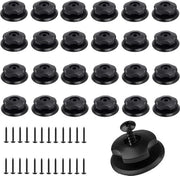 Accessori per vele a cupola - 25 pezzi - viti di fissaggio in plastica - vele a cupola - accessori per vele - vele per bagagliaio