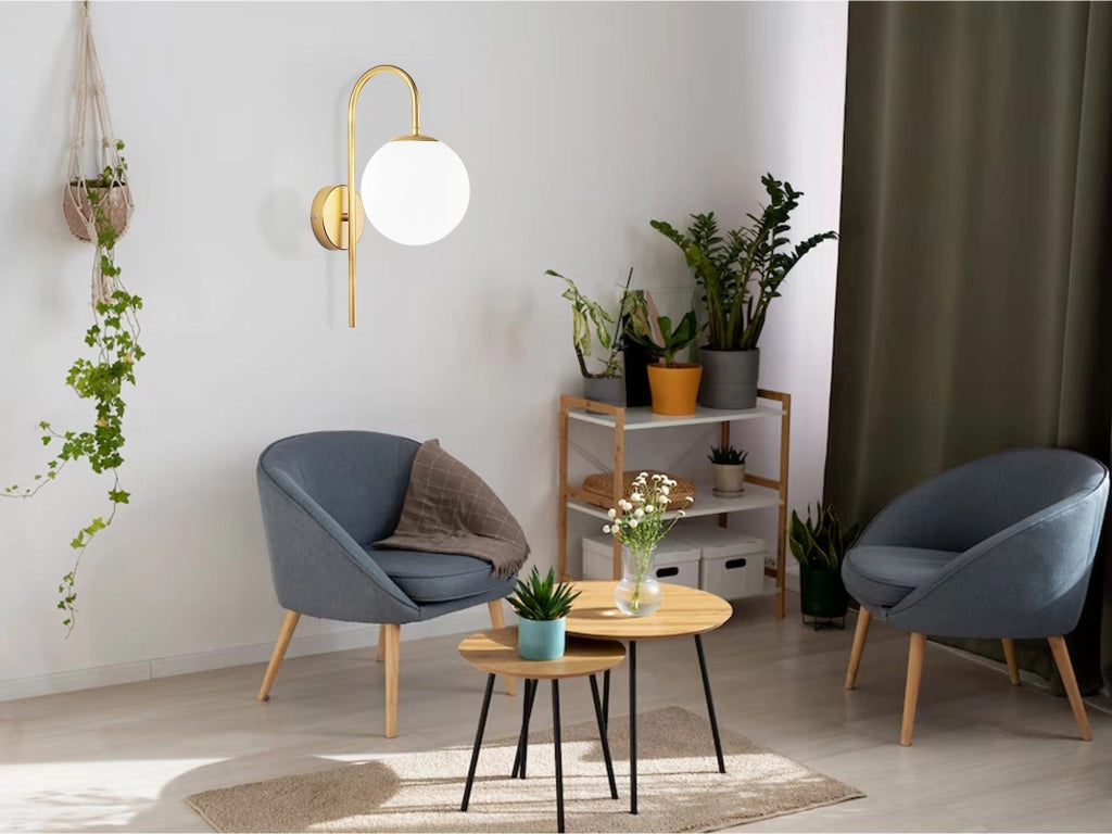 Lampada Da Parete G091-1w Gold